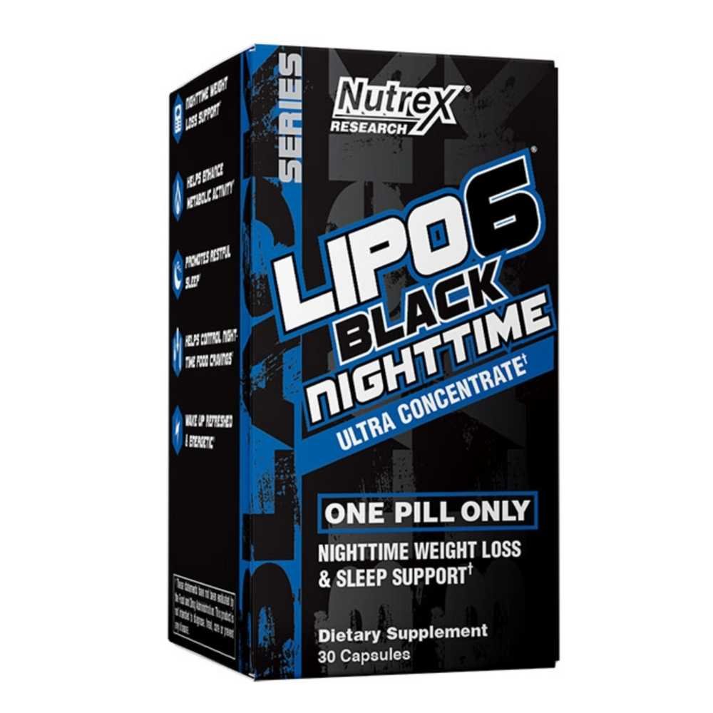 Nutrex LIPO 6 BLACK NIGHTTIME – ULTRA CONCENTRATE