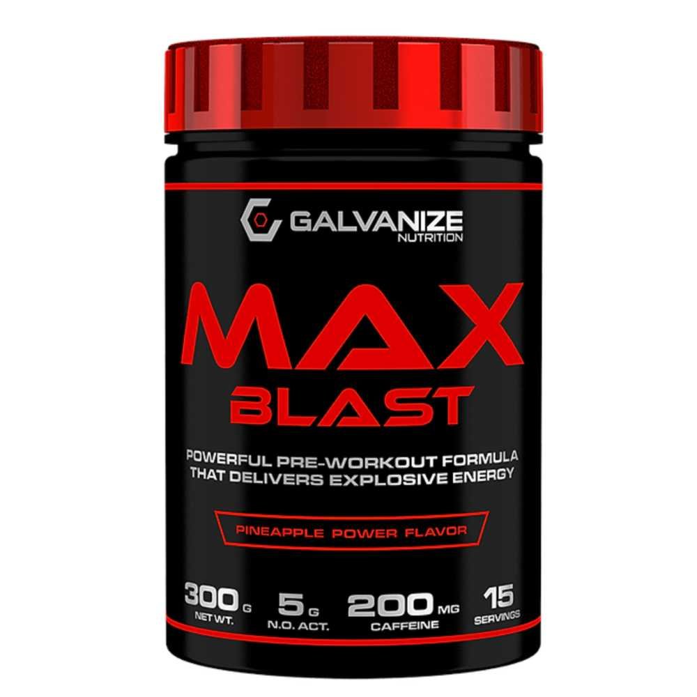 Galvanize Nutrition Max Blast | Powerful Pre Workout Formula