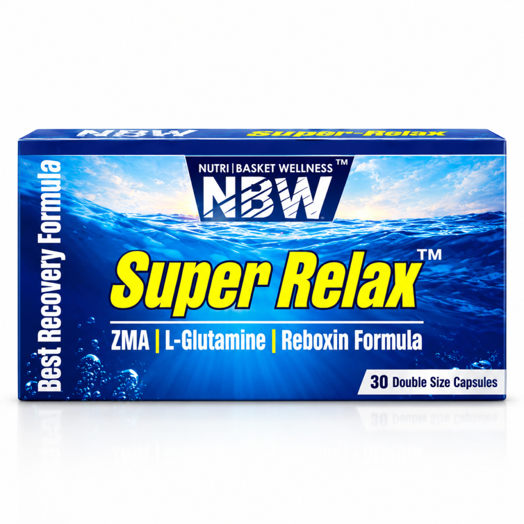 NBW Super Relax | ZMA – L-Glutamine – Reboxine | Best Recovery Formula