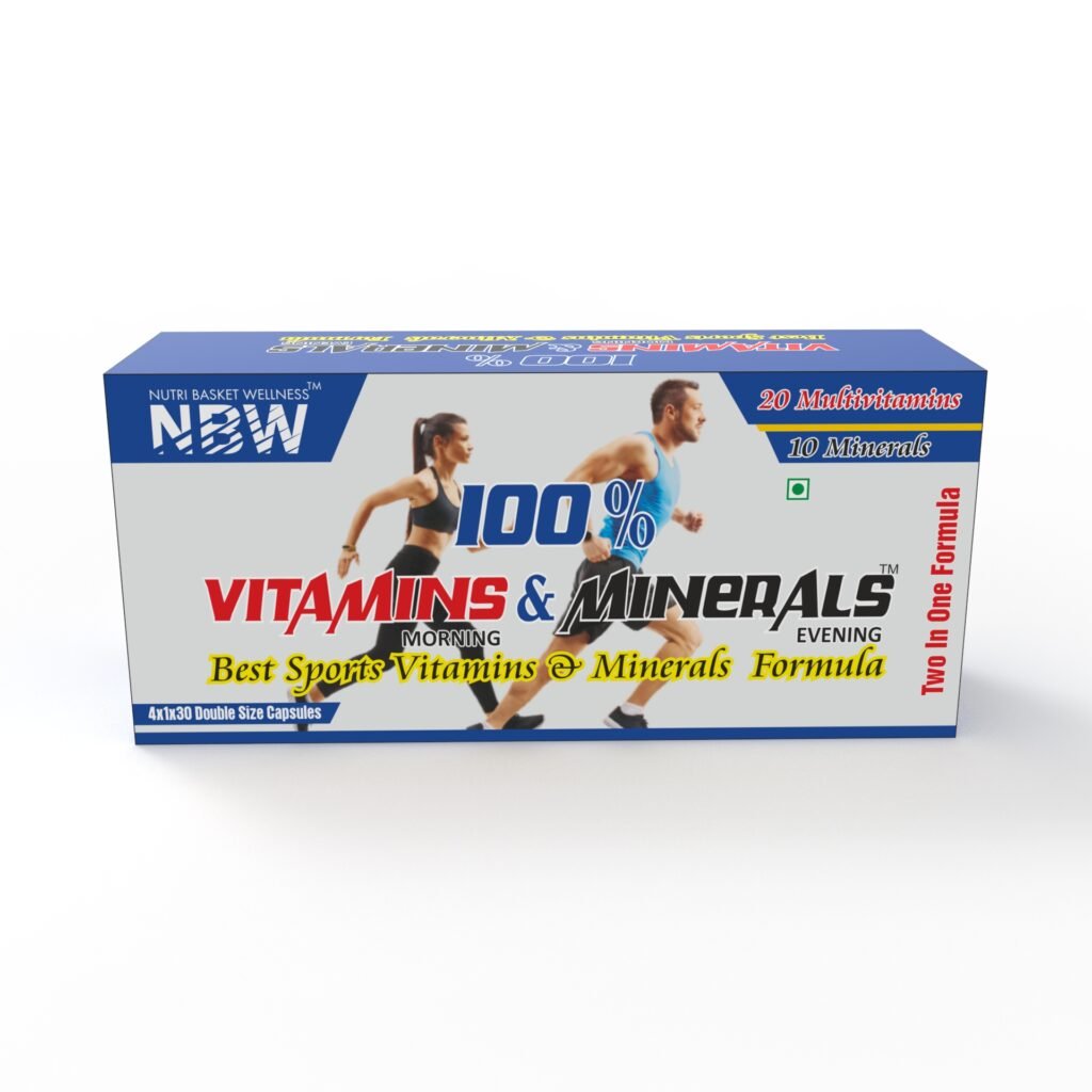 NBW 100% Vitamins & Minerals | Best Sports Vitamins & Minerals Formula