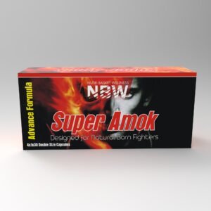 NBW Super Amok | Designed for Natural Born Fighters | Advance Formula - 30 Capsules