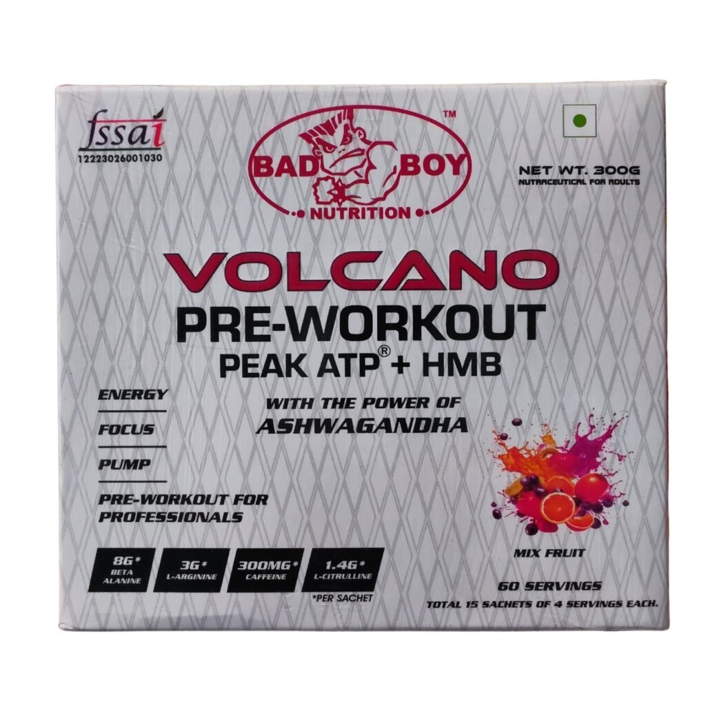 Bad Boy Nutrition Volcano Pre-Workout