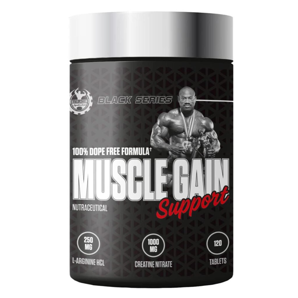 Dexter Jackson Black Series Muscle Gain Support | 120 Tablets