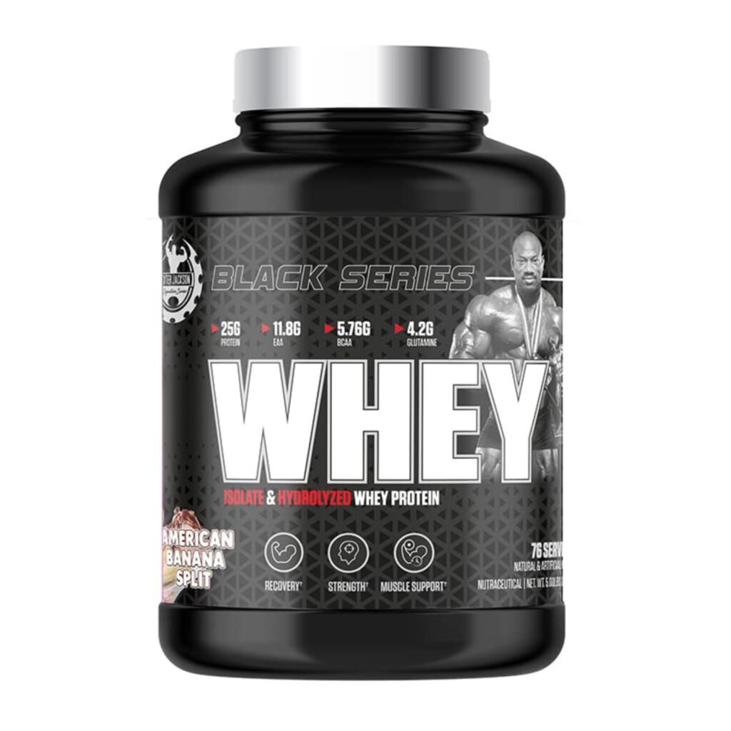 Dexter Jackson Black Series Whey Isolate & Hydrolyzed Whey Protein