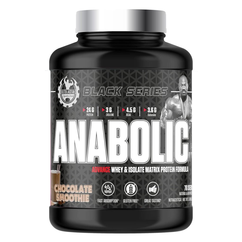 Dexter jackson Black Series Anabolic Ripped Whey & Isolate Protein