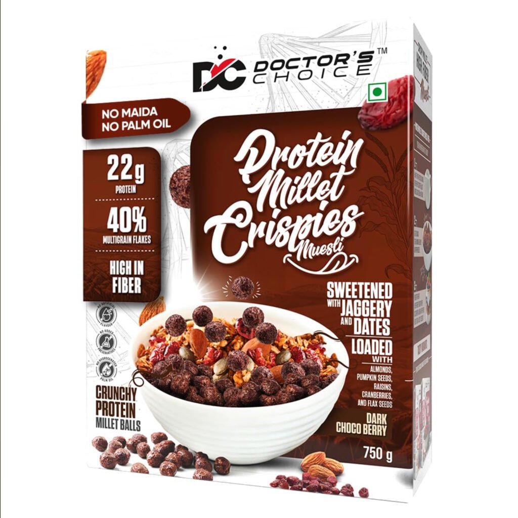 Doctor’s Choice Protein Millet Crispies Muesli