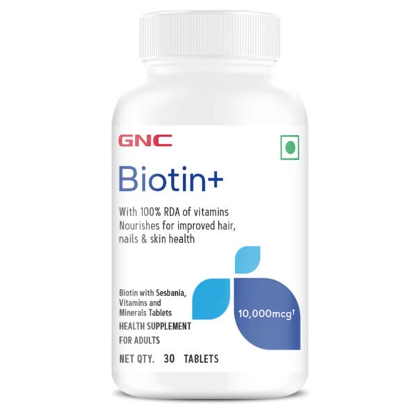 GNC Biotin+ 10,000mcg