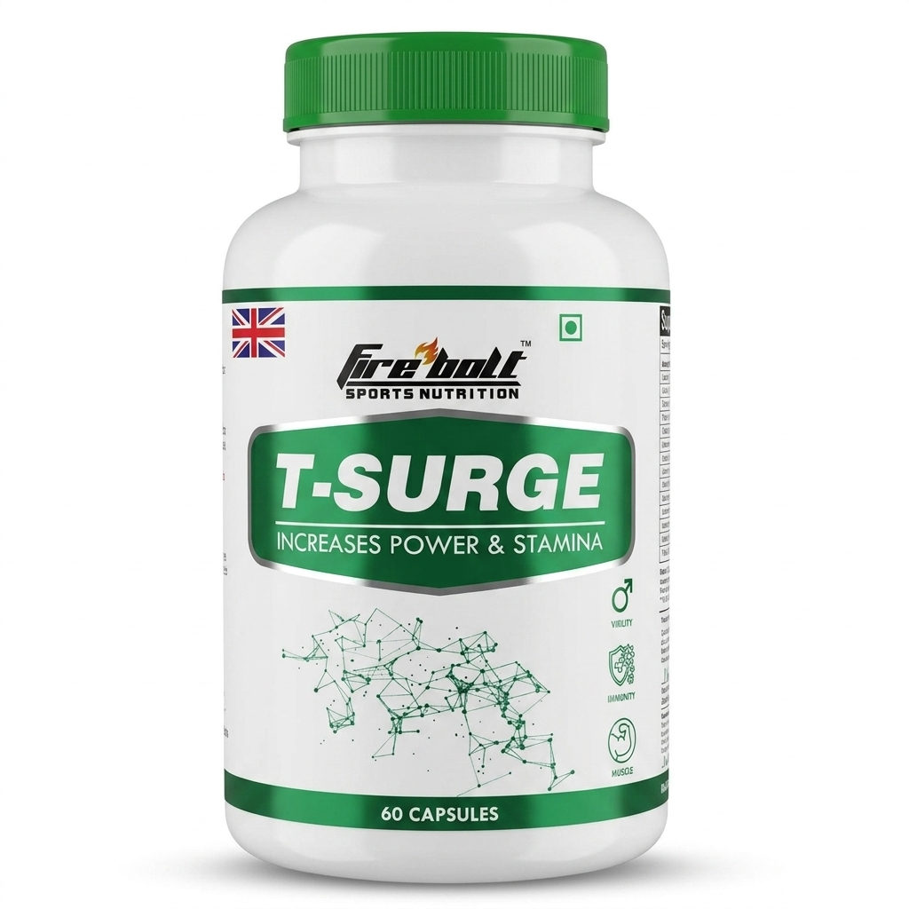 Firebolt Sports Nutrition – T-Surge | Increase Power & Stamina