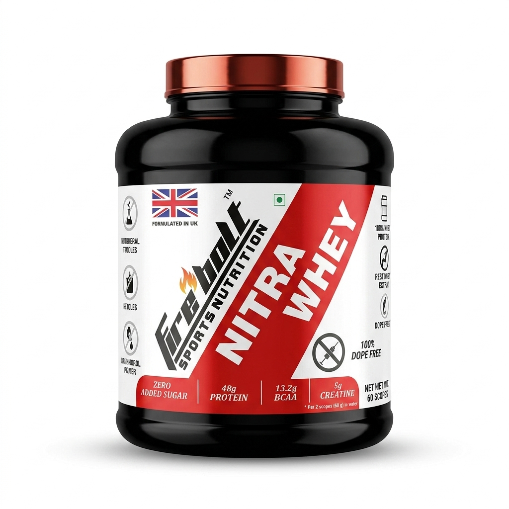 Firebolt Sports Nutrition – Nitra Whey (Free Delivery)