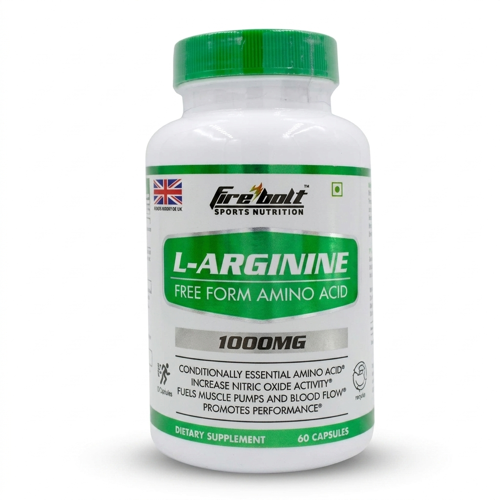 Firebolt Sports Nutrition – L-Arginine | Free Form Amino Acid