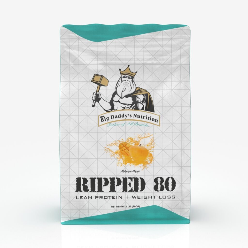 The Big Daddy’s Nutrition – Ripped 80 Lean Protein with Weight Loss Formula
