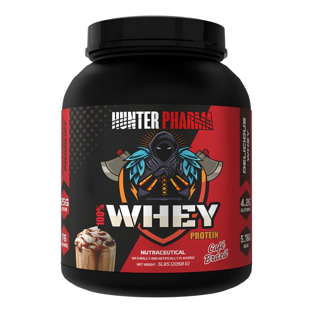 Hunter Pharma 100% Whey Protein – 5lbs