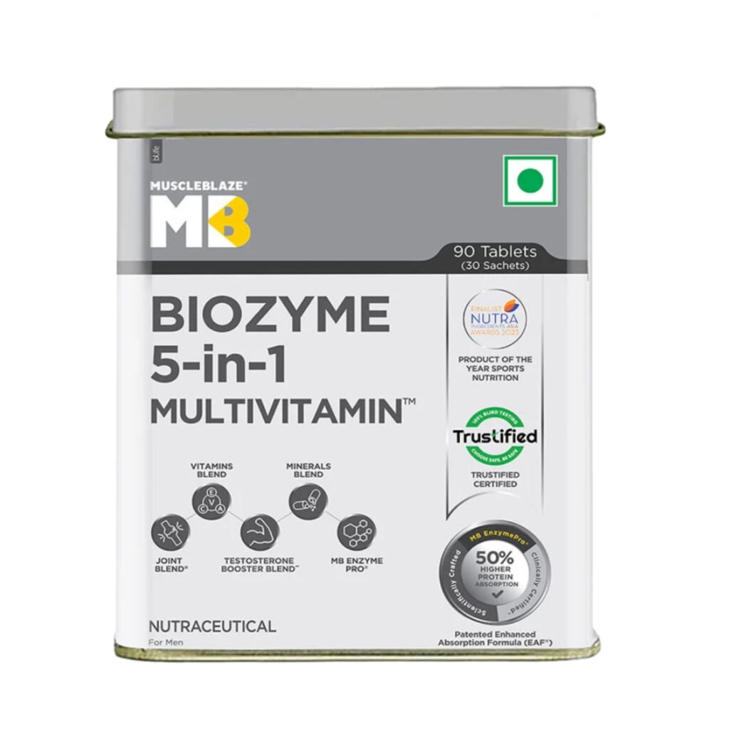 Muscle Blaze Biozyme 5 in 1 Multivitamin