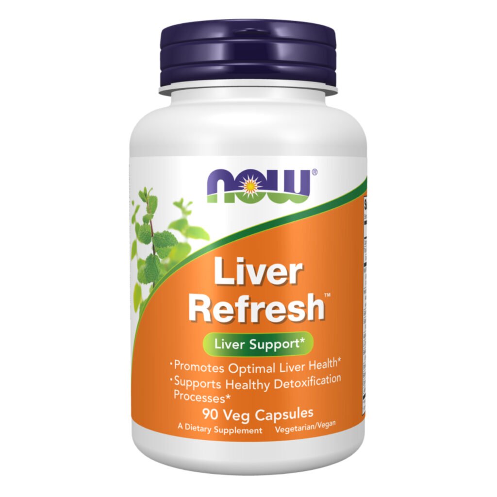 Now Liver Refresh Veg Capsules