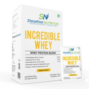 Steadfast Nutrition - Incredible Whey | Protein Blend | Expiry: 7/26 (Free Delivery)