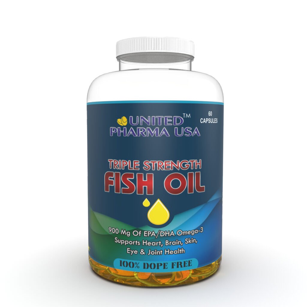 United Pharma USA – Triple Strength Fish Oil Omega 3