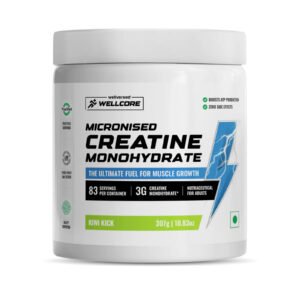 Wellcore Micronised Creatine Monohydrate - 83ser, Kiwi Kick