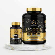 One Science Nutrition ISO Gold Whey Protein Isolate + Fish Oil