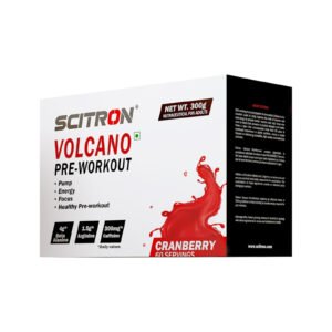 Scitron Volcano Pre-Workout Powder - Cranberry