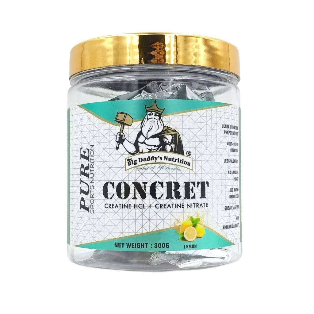 The Big Daddy’s Nutrition – Concret | Creatine HCL + Creatine Nitrate