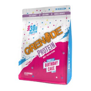 Grenade Whey Protein Blend (Free Delivery) | Expiry: 6/27 - Birthday Cake Vanilla