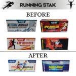 BEFORE and AFTER | Running Stak – 30 Capsules Each (Total – 180 Capsules)
