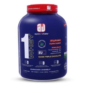 Apex Vitals 1 Whey Protein - 2kg