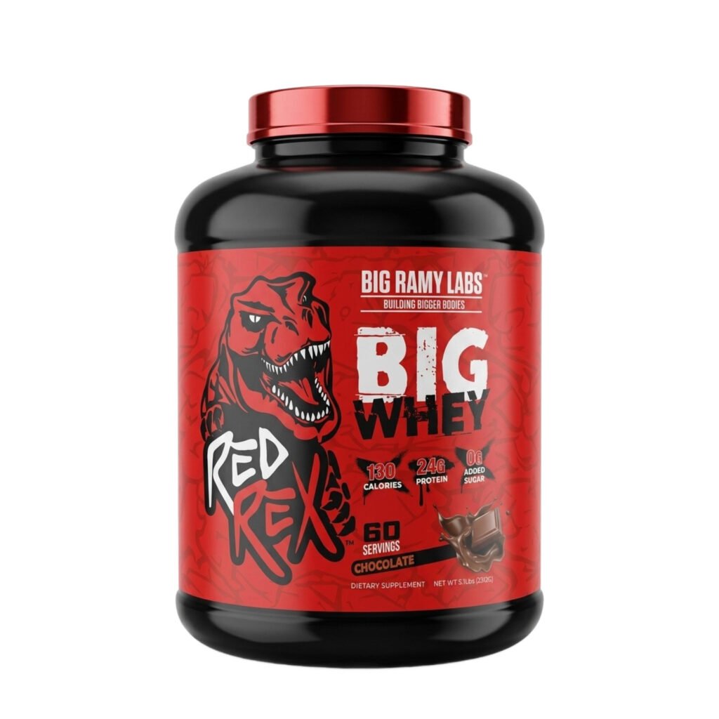 Big Ramy Labs Red Rex Big Whey Protein | Expiry: 8/26 (Free Delivery)