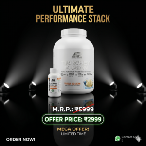 Anabolic Research Ultimate Performance Stack – Tri Whey Fusion + Vitamin D3 + K2 Complex