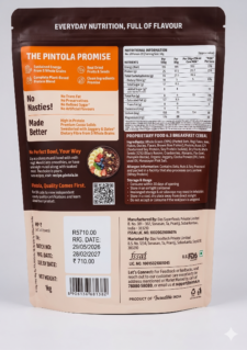 Pintola High Protein Muesli – Dark Chocolate (1kg)