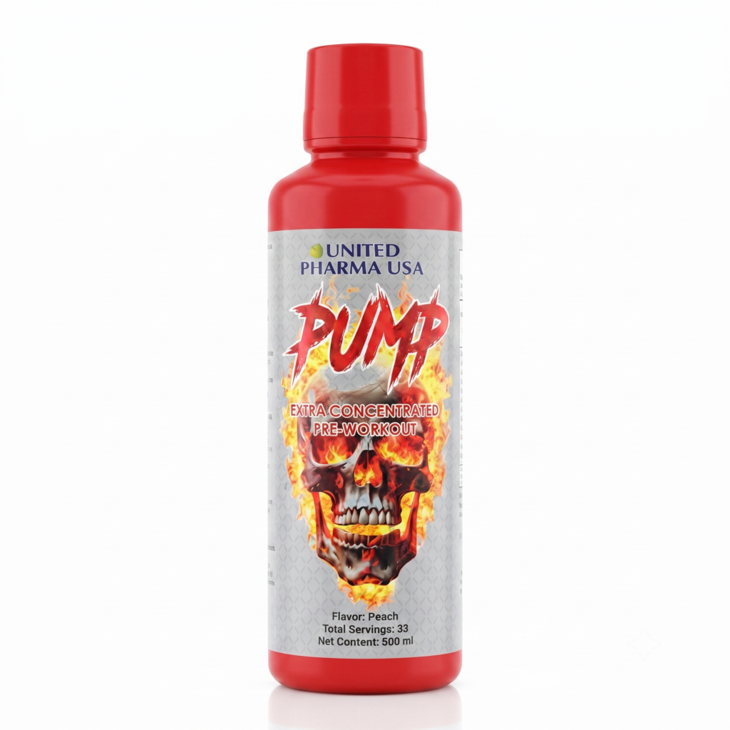 United Pharma USA Liquid Pre-Workout – Ultra Concentrated Formula (500ml)
