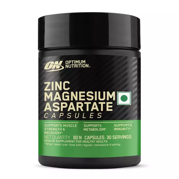 Zinc Magnesium Aspartate (ZMA) – 60 Capsules
