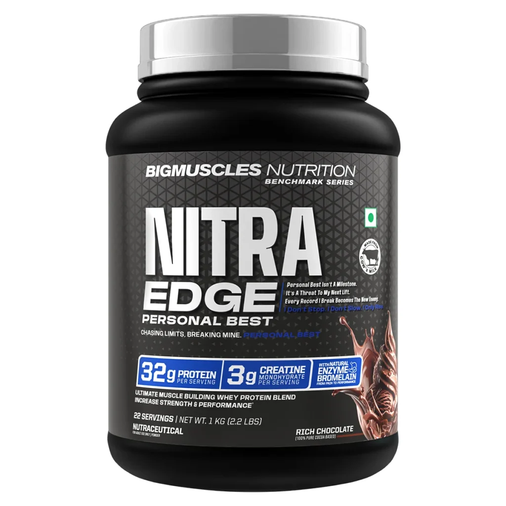 Big Muscles Nutrition Nitra Edge | Clean Protein