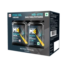 MuscleBlaze Fish Oil 1000mg & MB-Vite Multivitamin Combo (30 Tab)