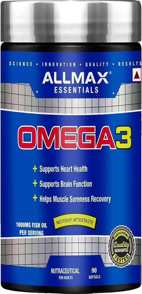 Allmax Omega-3 Fatty Acids Supplement