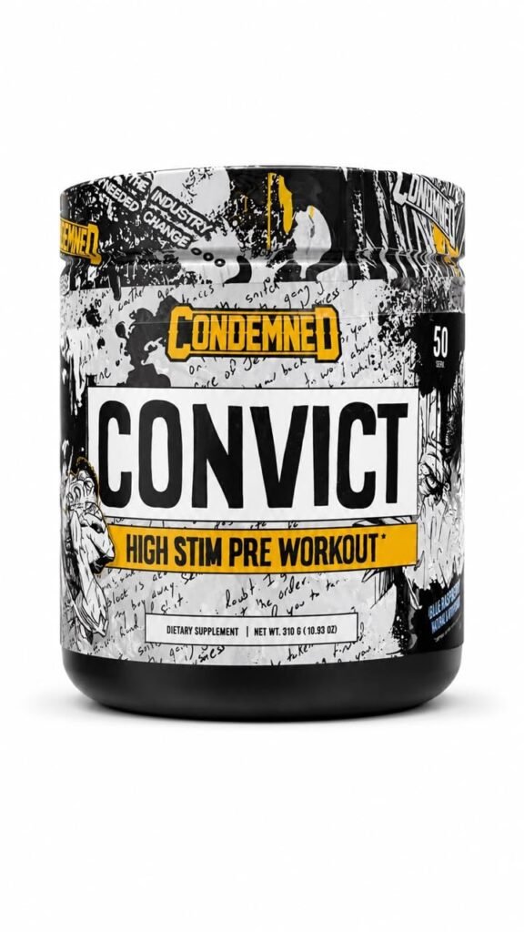 Convict 50 Serve High Stim Pre-Workout