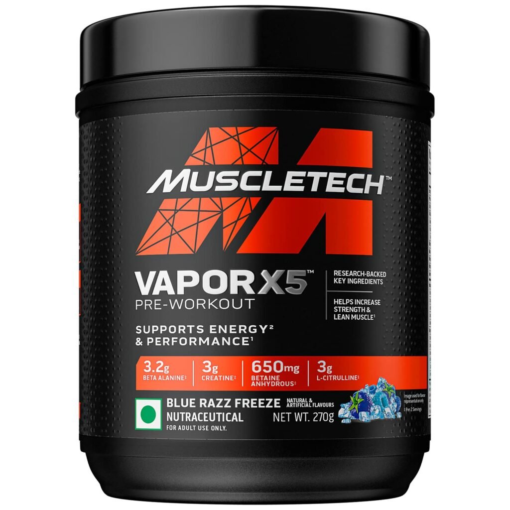 MuscleTech Vapor X5 Pre Workout Powder