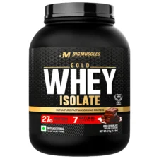 Big Muscles Nutrition Gold Whey Isolate | 27g Isolate Protein
