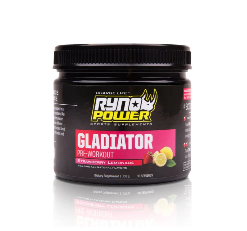 RYNO POWER GLADIATOR PRE-WORKOUT DRINK MIX