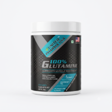 United Pharma USA 100% Glutamine – Pure L-Glutamine Powder for Muscle Recovery (250g, 50 Servings, Unflavored)