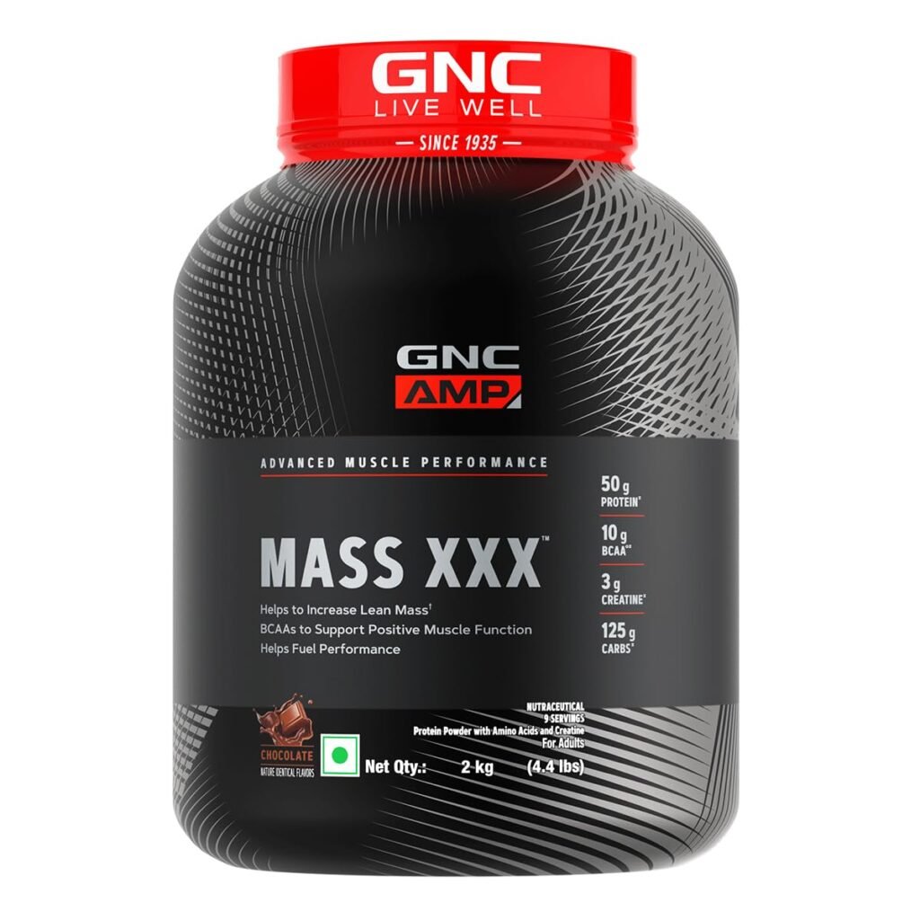GNC Amp Mass Xxx Gainer Powder|2 Kg