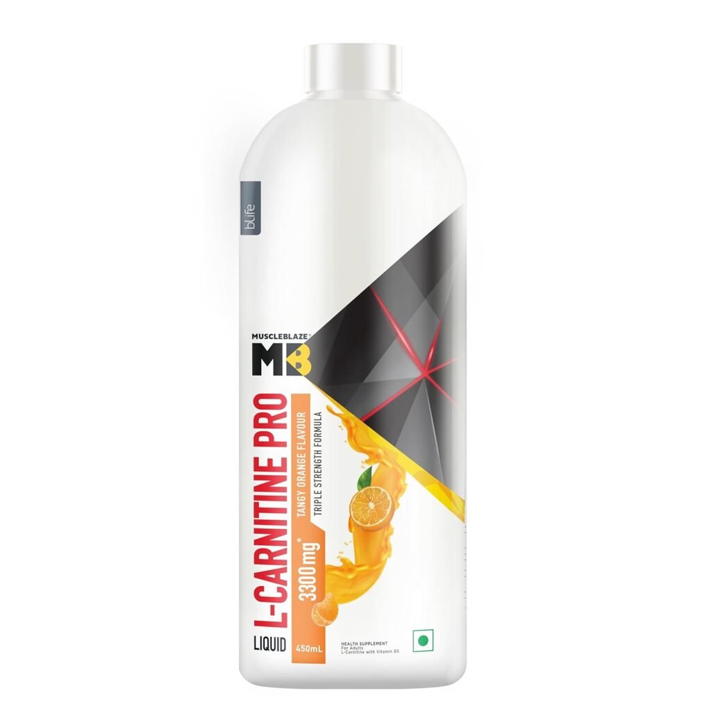 MuscleBlaze Liquid L-Carnitine PRO 3300mg