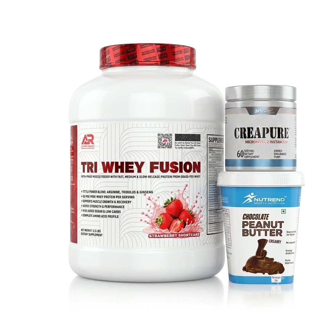 Anabolic Research Tri Whey Fusion + Peanut Butter + Creatine (Combo)
