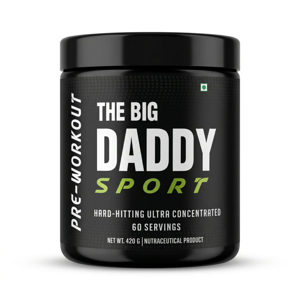 Big Daddy Sport Hard Pre-Workout – High-Performance Energy, Focus & Pump Formula